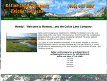 Tablet Screenshot of dallas-land.com
